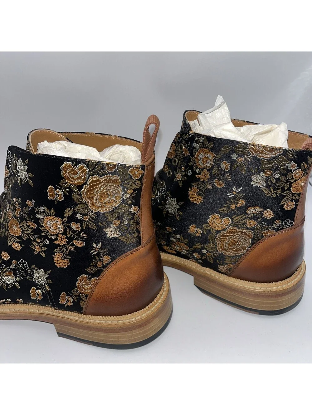 Taft Men's US 10 EU 43 The Jack Flower Print Boots Eden